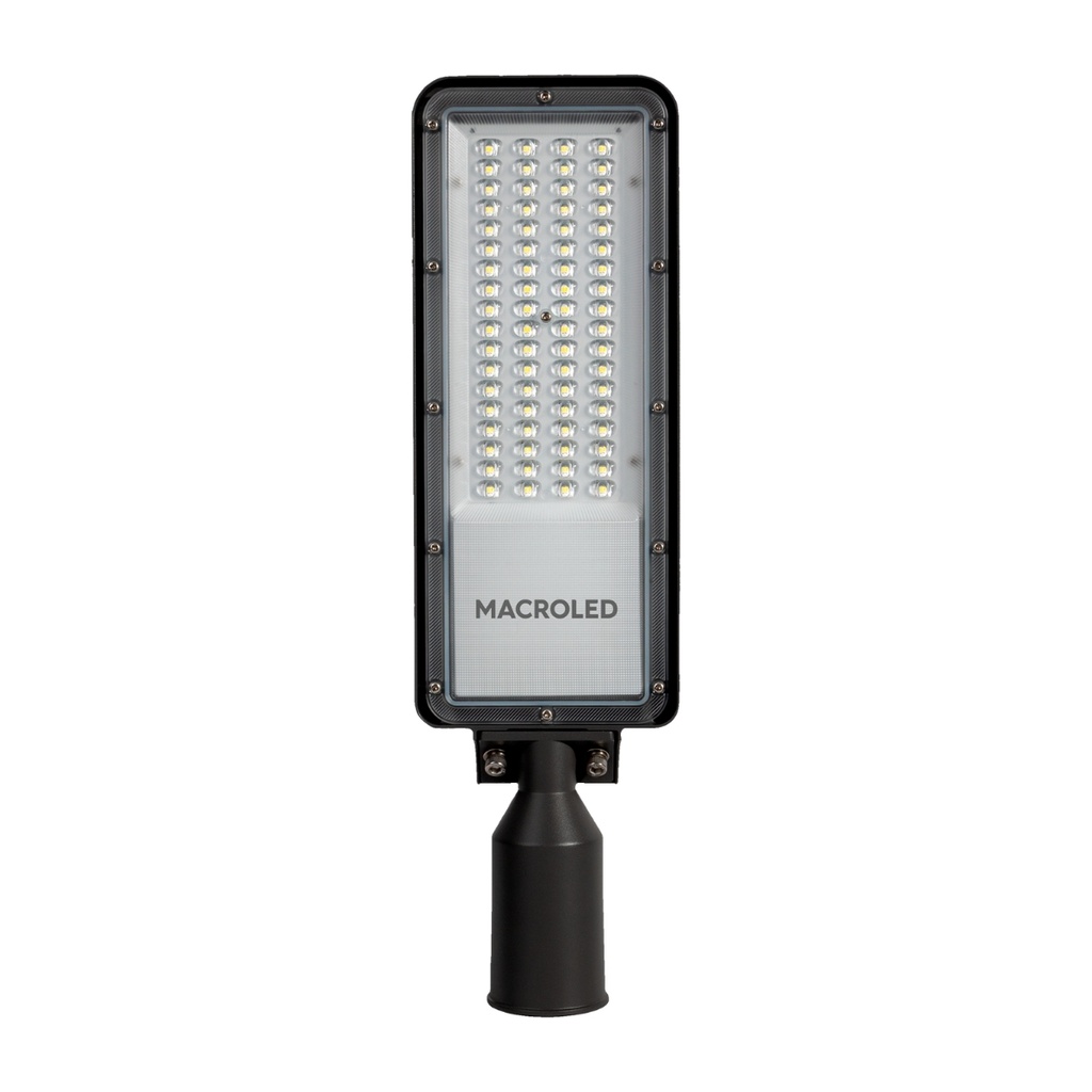 LUMINARIA LED ALUMBRADO PÚBLICO LUMAX, 100W, 165-265VAC, AC165-265V, 130LM/W, LUZ FRÍA 5700K, FP >0.9, CRI >80, IP65, IK08, SPD 4KV, THD<20%