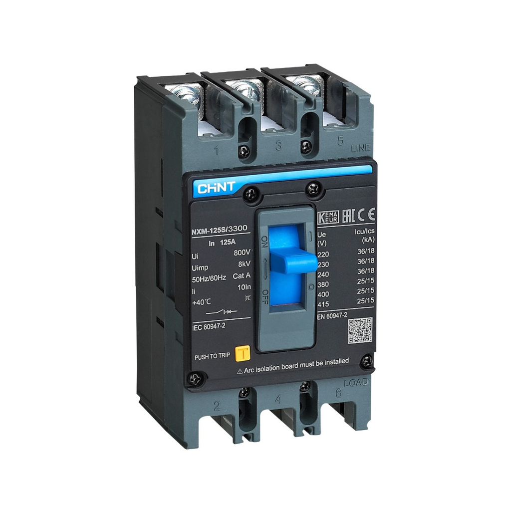 LLAVE DE FUERZA 3P NXM-125H 100A (FIJO) 50KA/415V 75KA/220VAC