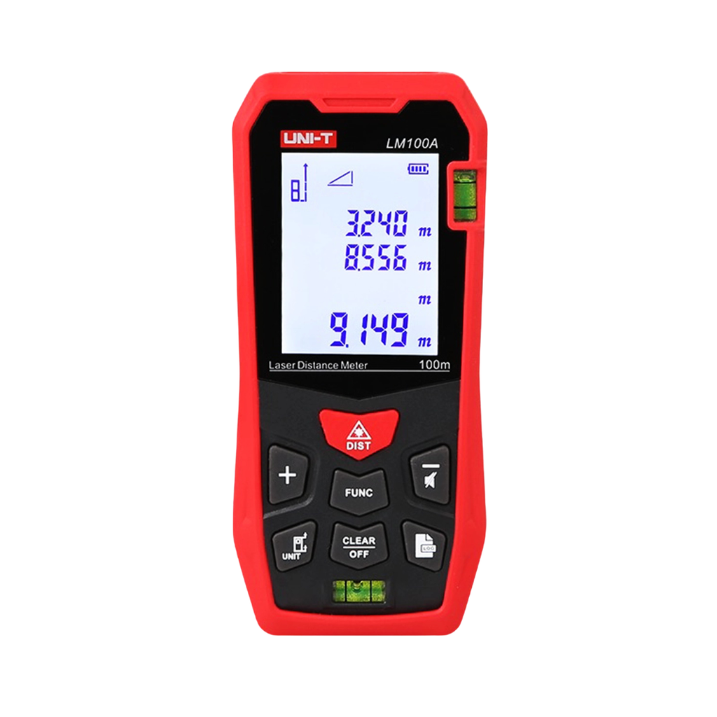 MEDIDOR DIGITAL DE DISTANCIA C/ LASER 100M (METROS,PIES,PULGADAS)