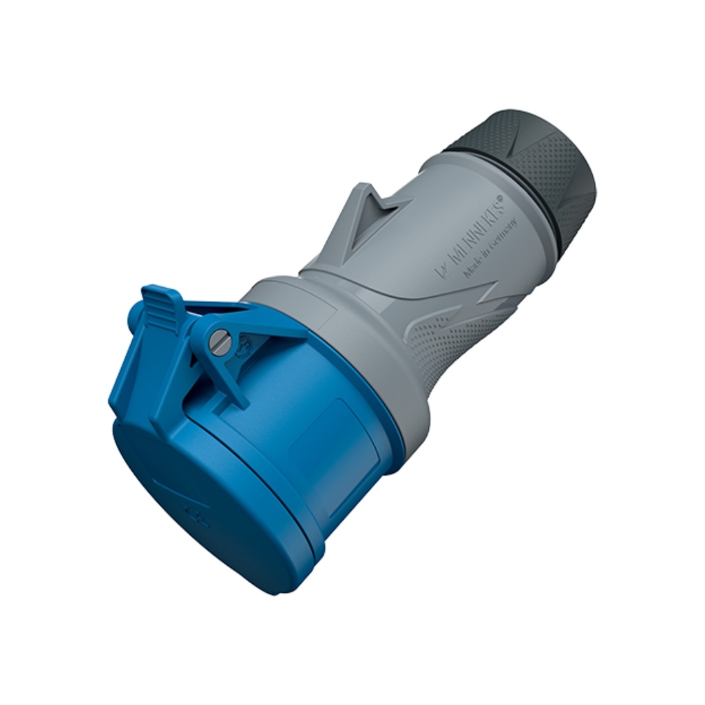 Toma Aereo 16Amp 3P+T 250V Azul 9H Ip44 REEMPLAZO 513