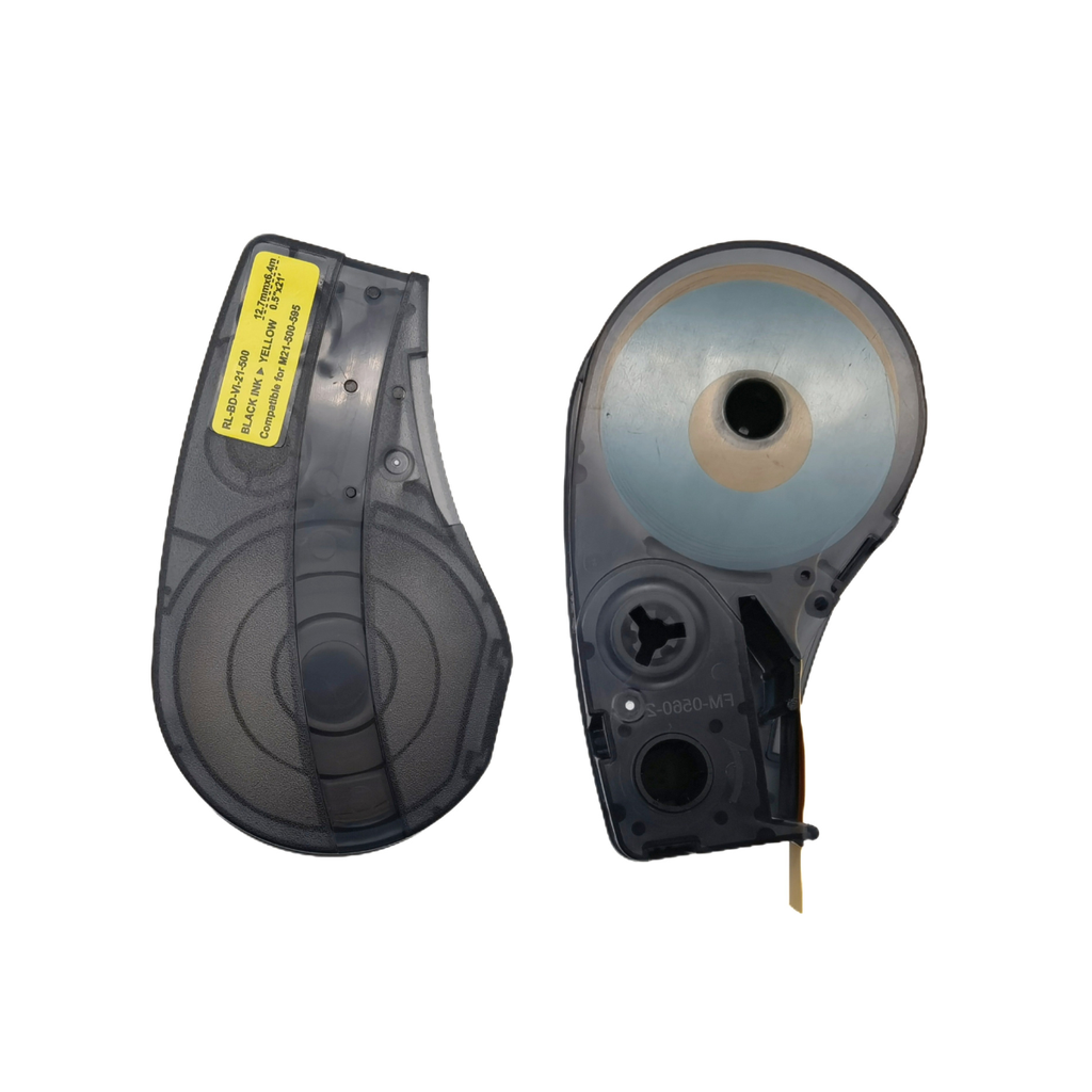 Cinta para Rotulador Brady 12.7 mm x 6.4 m - Color Amarillo (Compatible con M210 / M211 / M210-LAB)