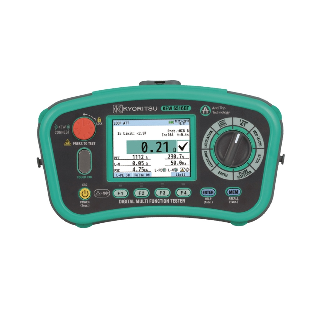 COMPROBADOR  MULTIFUNCION 12 EN 1  6516BT KYORITSU 