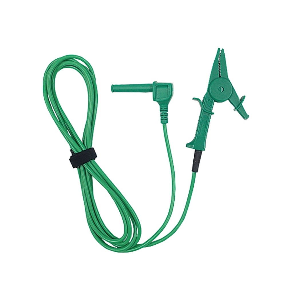 Punta de prueba verde cocodrilo 30cm. CAT IV 600V Compatible 3025A, 3121B, 3122B, 3125A, 3125B, 3127