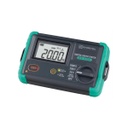 Telurómetro digital 20/200/2000Ω 300V-AC/DC CAT. IV 100V IP67