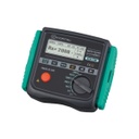 Probador de resistencia y resistividad de tierra 200kΩ, Rh, Rs, 4 cables (R/A/N/V) CAT III 300V