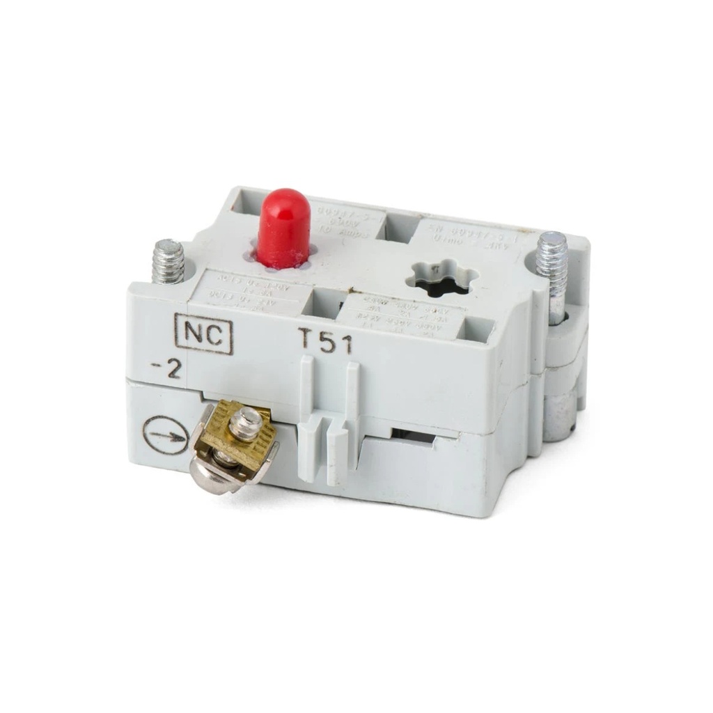 Block contacto auxiliar NC para serie 10250T