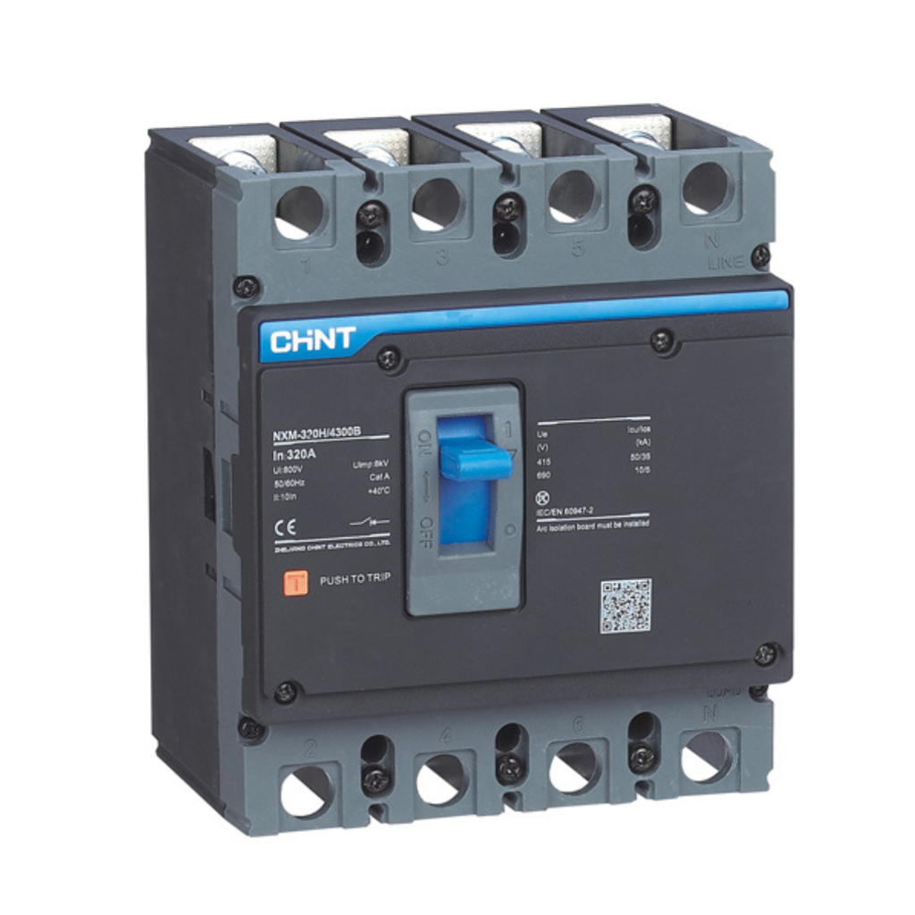 Llave De Fuerza Nxm-125h/4300b 100a 4 Polos, Tipo Fijo 50ka