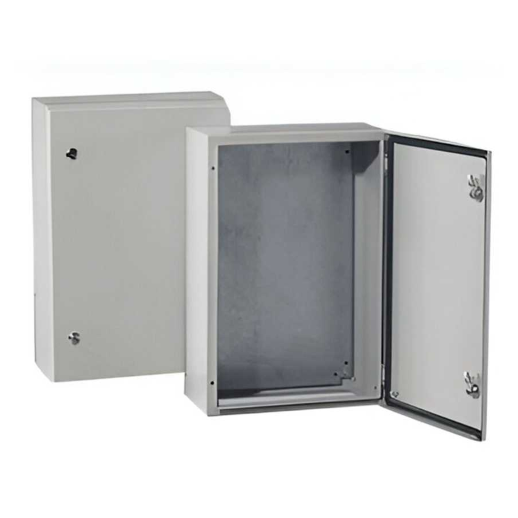 Tablero Metalico P/Adosar De 700X400X300 Mm C/Pb Ip66 Ral7035