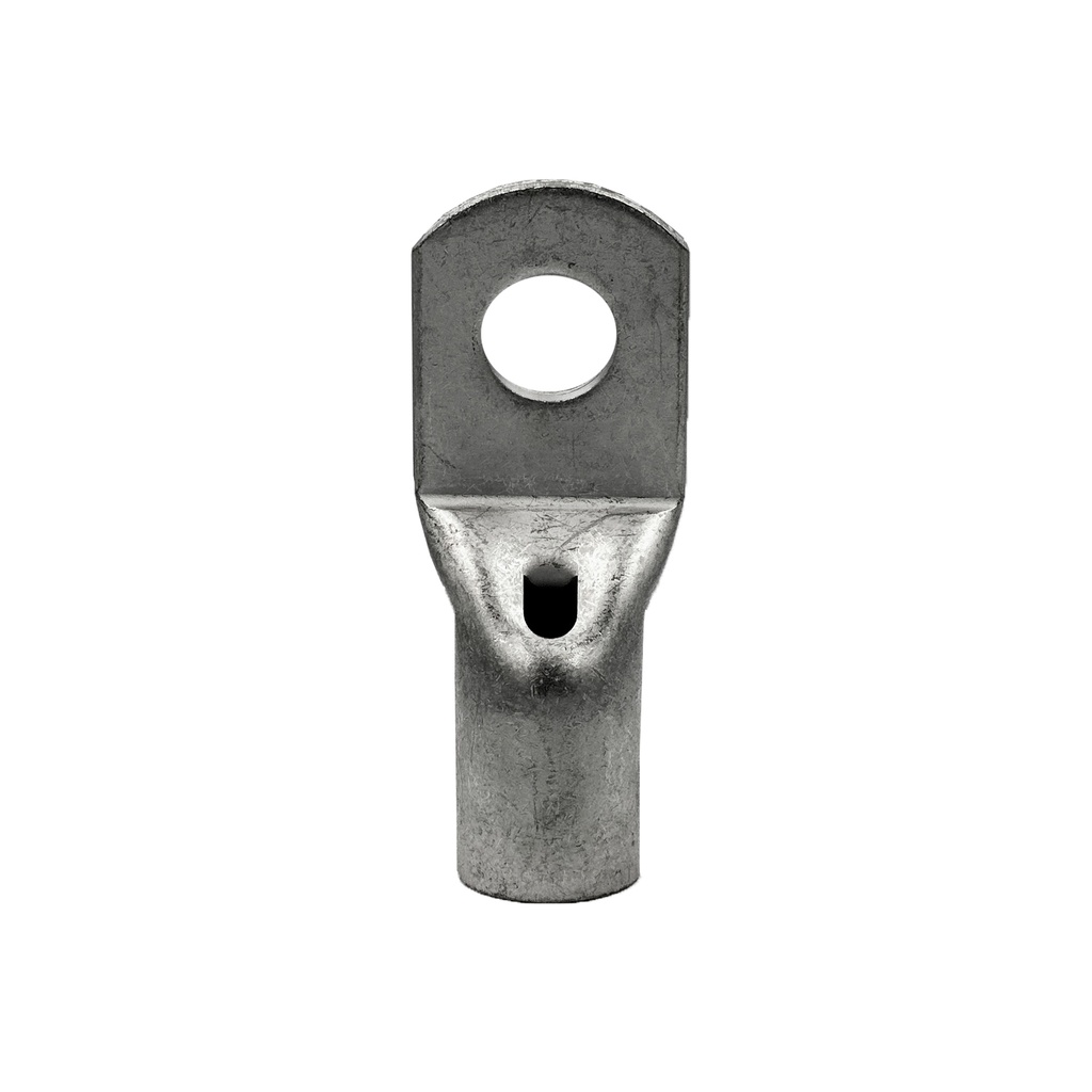 Terminal Ojal de Cobre Estañado, Barril Estandar, 50mm² Hueco 8mm