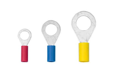 Terminal Aislado   1/4"   T. Ojal Amarillo 