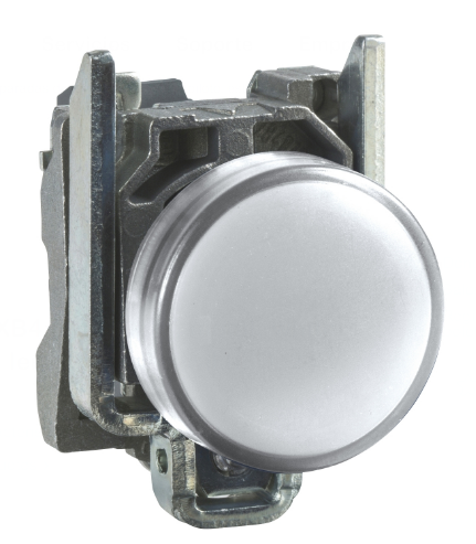 Piloto De Señalizacion Metal Color Blanco Ø 22Mm 24Vac/Dc  Harmony