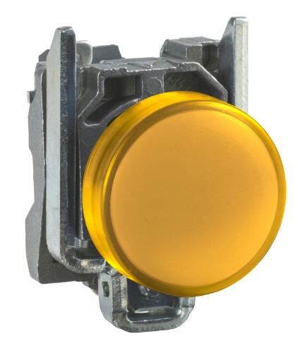 Piloto De Señalizacion Metal Color Amarillo Ø 22Mm 24Vac/Dc  Harmony