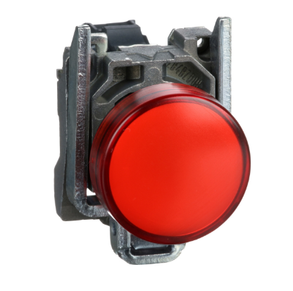 Piloto De Señalizacion Metal Color Rojo Ø 22Mm 120Vac  Harmony