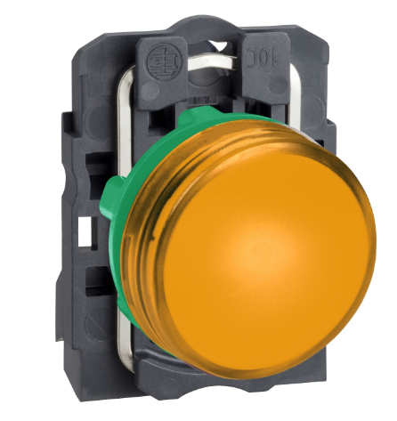 Piloto De Señalizacion Plast Color Amarillo Ø 22Mm 24Vac/Dc  Harmony