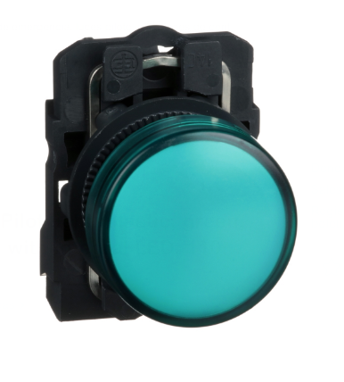 Piloto De Señalizacion Plast Color Verde Ø 22Mm 120Vac  Harmony