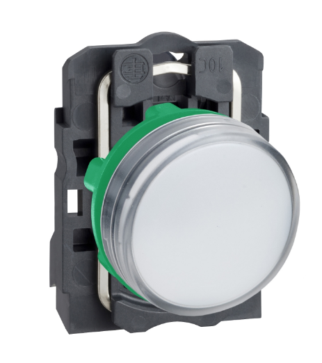 Piloto De Señalizacion Plast Color Blanco Ø 22Mm 220Vac  Harmony