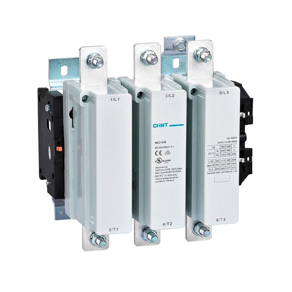 Contactor Potencia Magnetico 3P 630A Ac3 Bob 220Vac 335Kw 50/60Hz