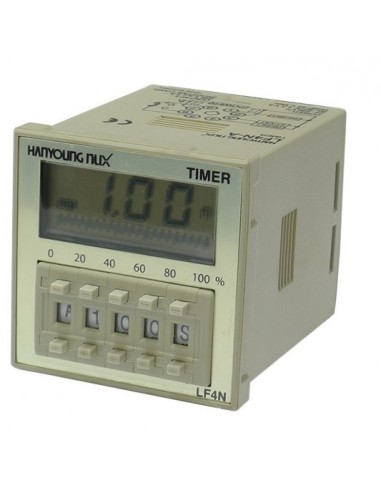 Temporizador Multifuncion 48x48mm, 24-240 VAC/DC.