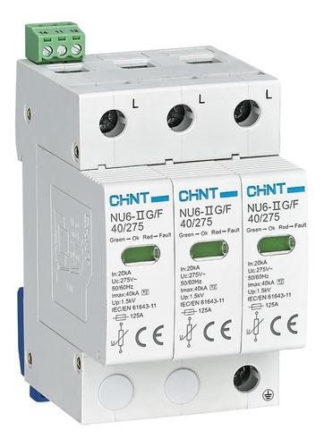 Supresor De Sobretension, Corriente Max. De Descarga 40Ka, Uc 275V, 3 Polos