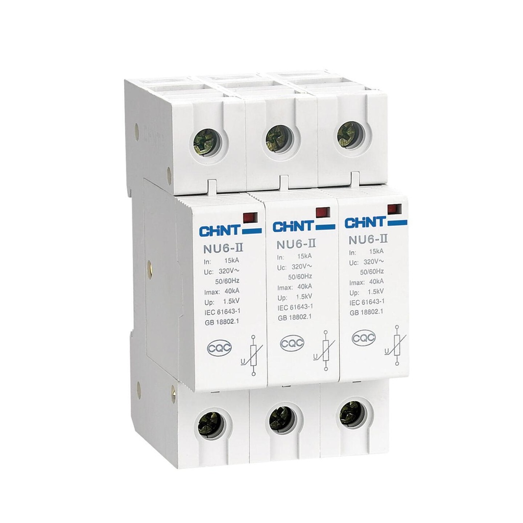 Supresor De Sobretension, Corriente Max. De Descarga 40Ka, Uc 440V, 3 Polos