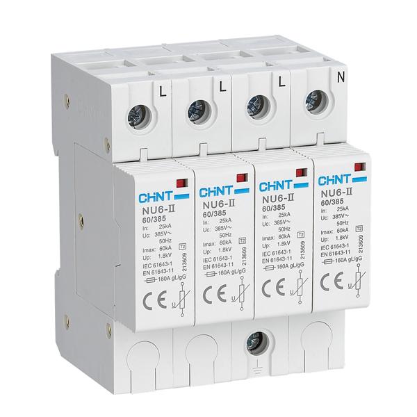 Supresor De Sobretension, Corriente Max. De Descarga 65Ka, Uc 385V, 3P+N