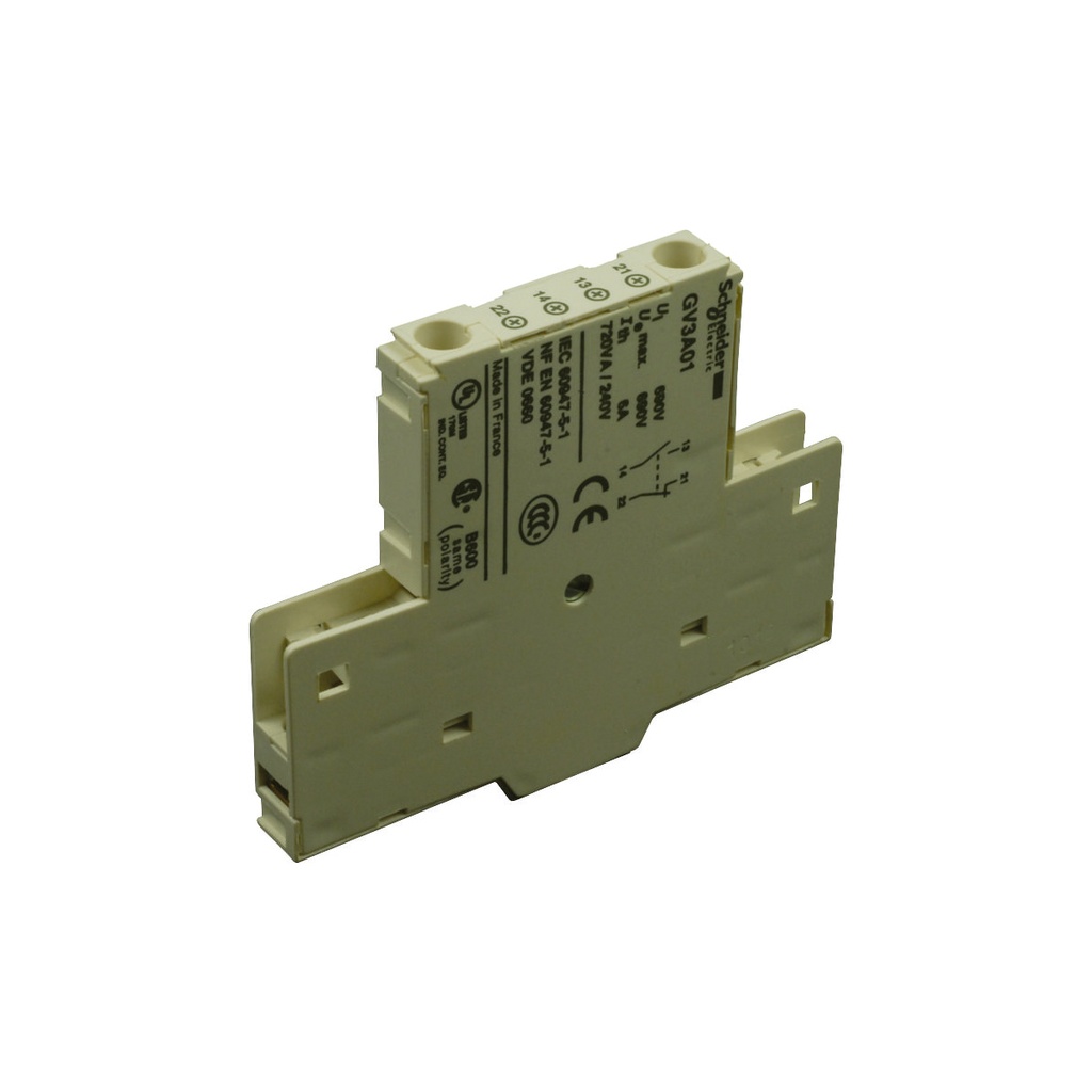 block contacto auxiliar lateral - TeSys GV3 - NA+NF