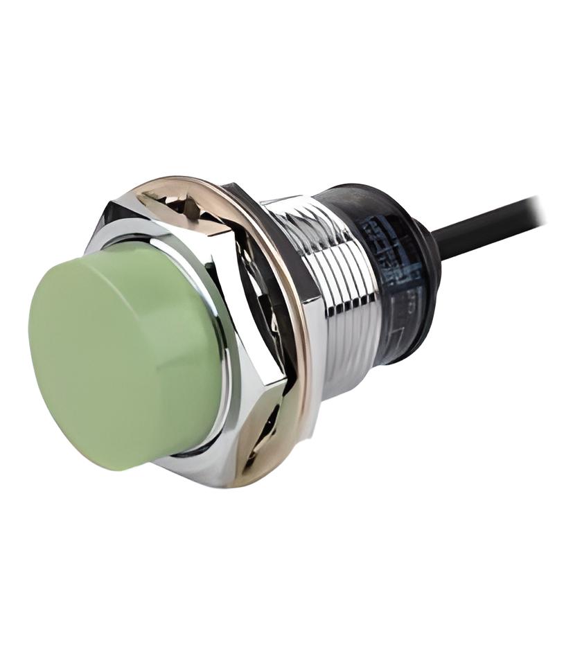 Sensor Prox. Inductivo NPN NA, M30 3Hilos IP67, Deteccion 15mm, 45x45x1mm